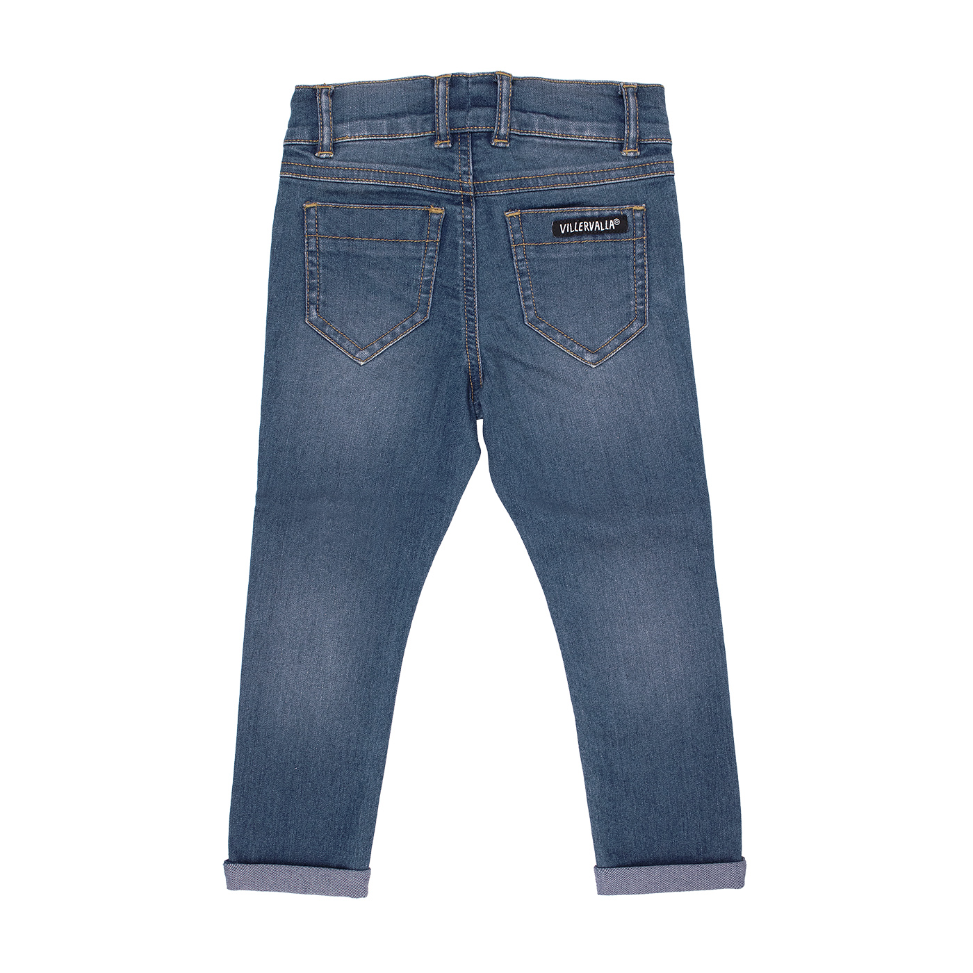 パンツ ETAT Type3 OkeJeans Indigo Ten Year Wash slim fit jeans STRETCH DENIM INDIGO WASH | Trousers for kids